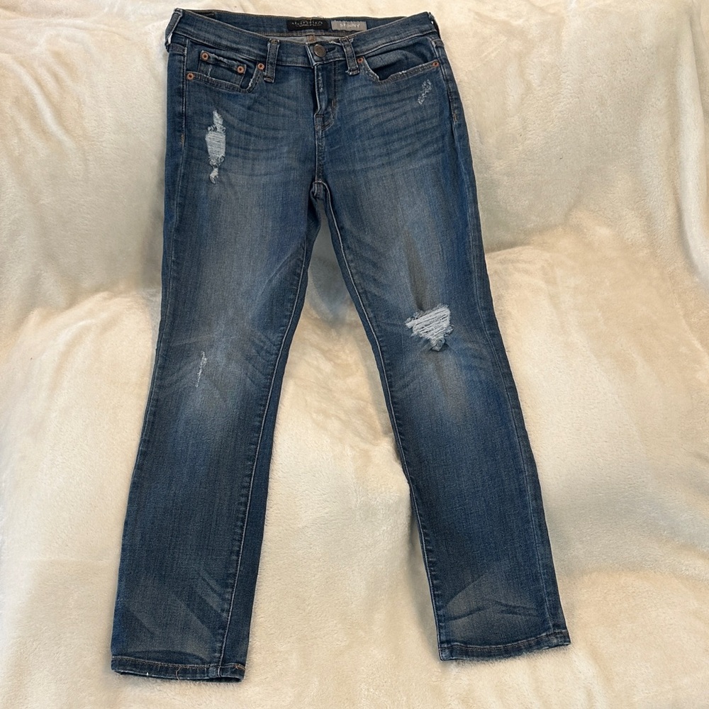 Aeropostale Blue Straight Leg Jeans
